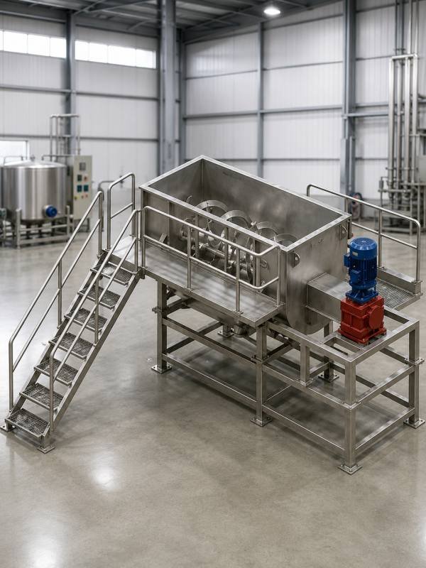 Ribbon Blender & Plough Shear Mixer