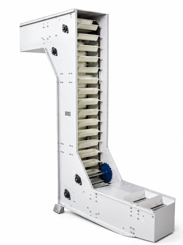 Vertical bucket elevator