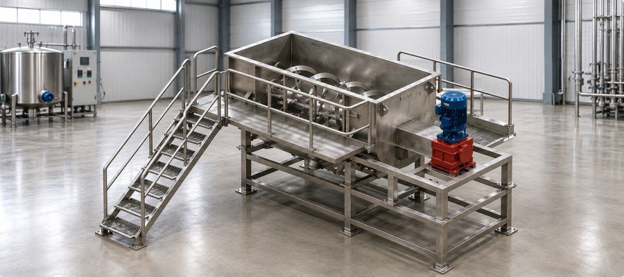 Ribbon Blender & Plough Shear Mixer